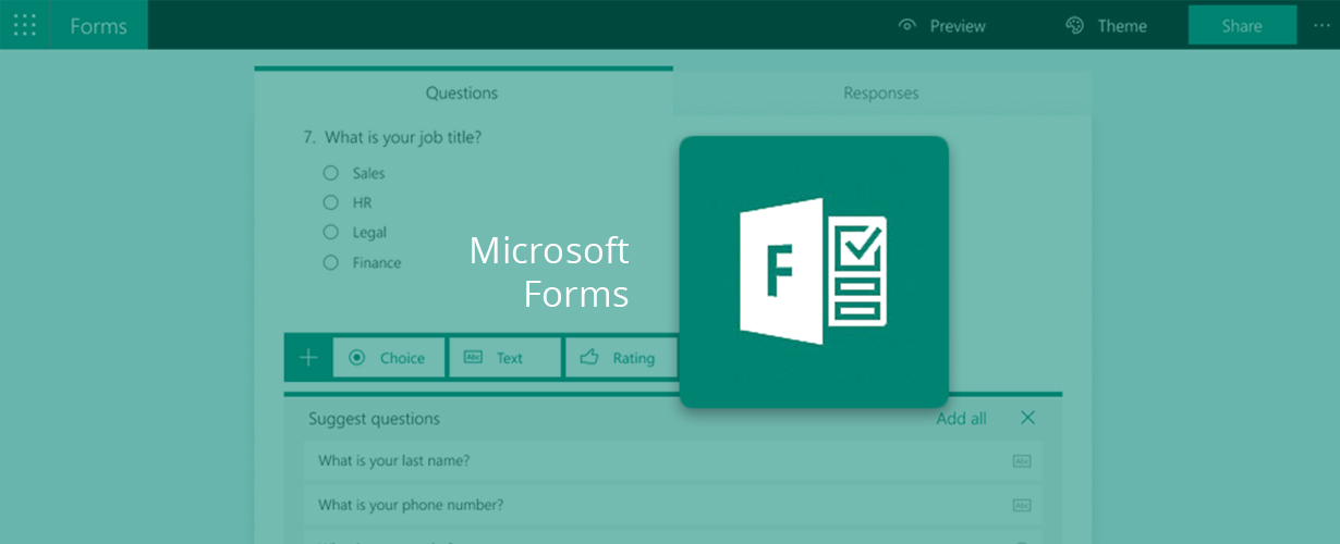 Microsoft 365 App of the Month: Microsoft Forms - designDATA